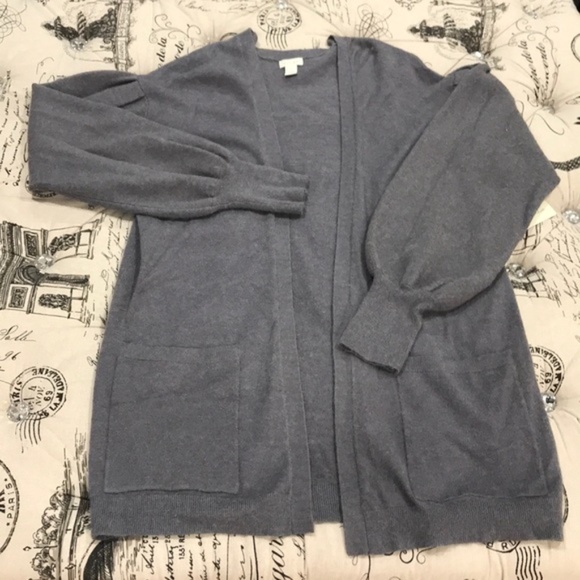 Hinge Balloon Sleeve Cardigan - Picture 6 of 9